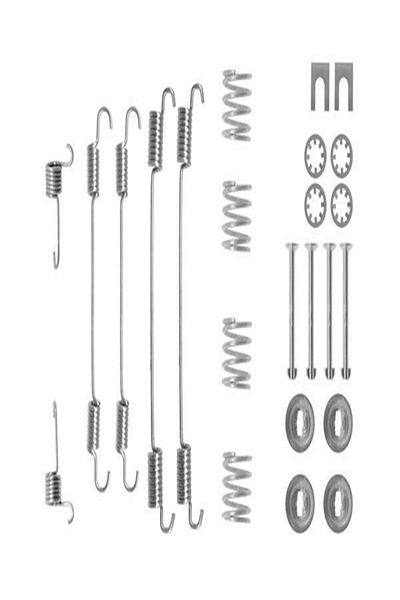 Bosch 1987475253 Brake Spring Set - ( Dacia: Duster 1.6 1.5dci 16v 10- )7701205518 (WP199295)