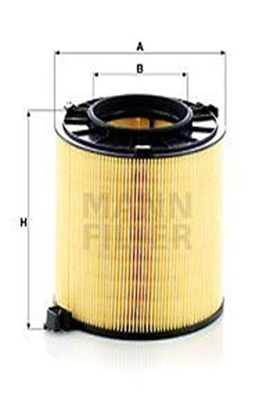 MANN C17013 Air Filter (AUDIO: A4 A5 Q5 2.0 TFSİ 15-) 8w0133843c (WM869345)