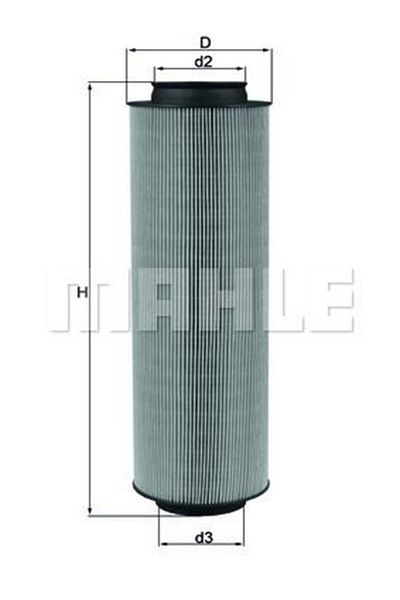 MAHLE Lx791 Air Filter ( Mercedes Benz A Series A160-a170 Cdi 98-04 )6680940004 (WC955749)