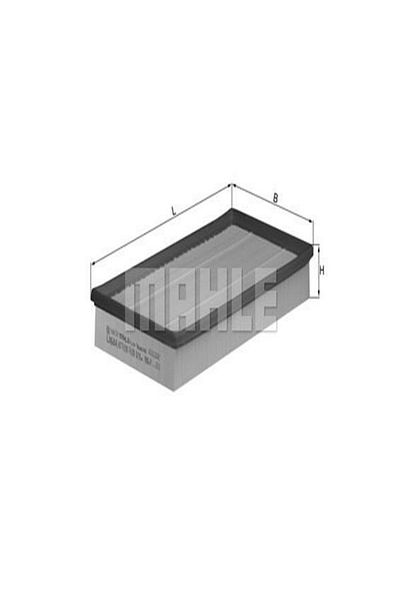 MAHLE فلتر هواء Lx684 1J0129620 مرحاض376148