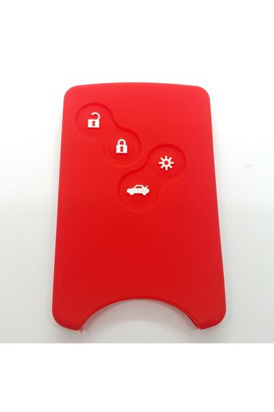 Asmenur Renault Clio 4 Megane 3 Fluence Scenic Silicone Key Case