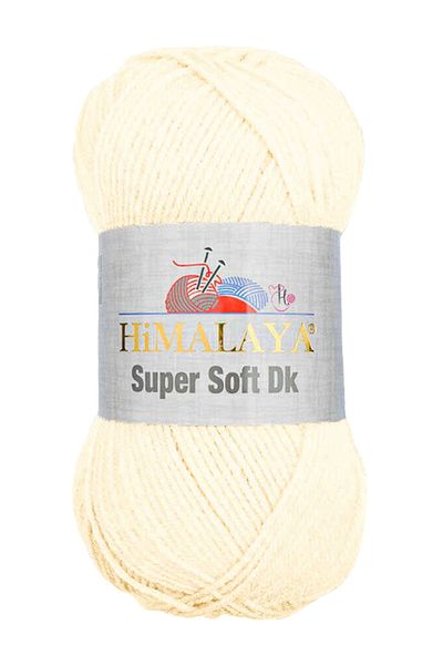 Himalaya Super Soft Dk Hand Knitting Thread 5 Pieces 80702 Cream Acrylic Thread