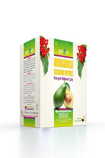 ESİLA Avakadolu Gileburu Meyveli Çay