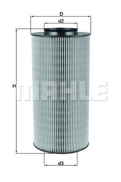 MAHLE Lx918 Air Filter Volkswagen Polo 1.4 Tdi 99 (WA988764)