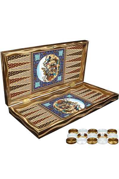 Yenigün Premium Hatem Backgammon Set