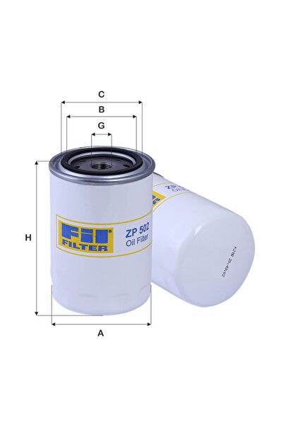 FİL FİLTRE Fıl Zp502 Için Yag Fıltresı Ranger B Serıe 2,5d / 2,5td (4×4) / (9...