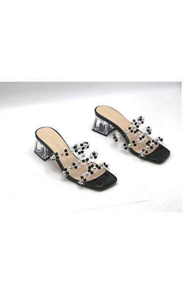 SHERENS Papuci de piatră transparenti zilnici Lobeno Mc 003 pentru femei