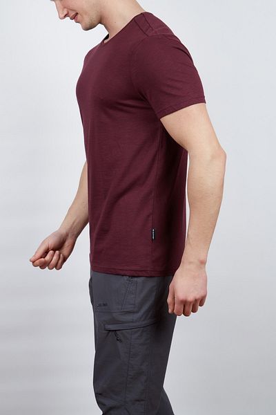 Alpinist Men's Albino Basic T-Shirt - Cherry