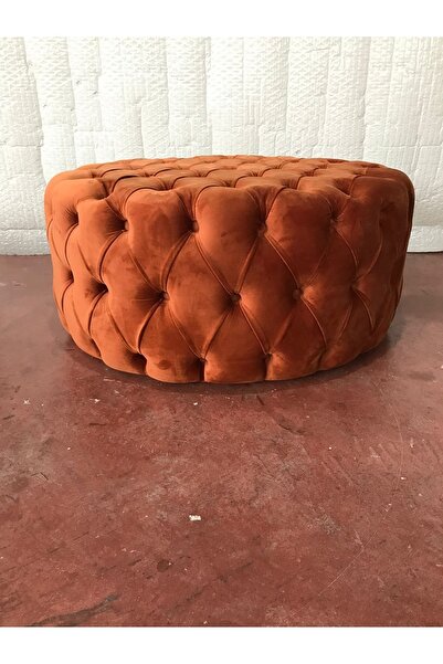 PUFHOME Yuvarlak Chester Orta Puf (90CM)