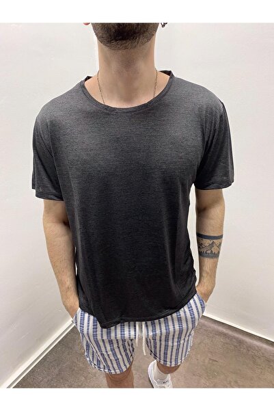 Fifty Color Міцна футболка, що не потребує прасування, антрацит