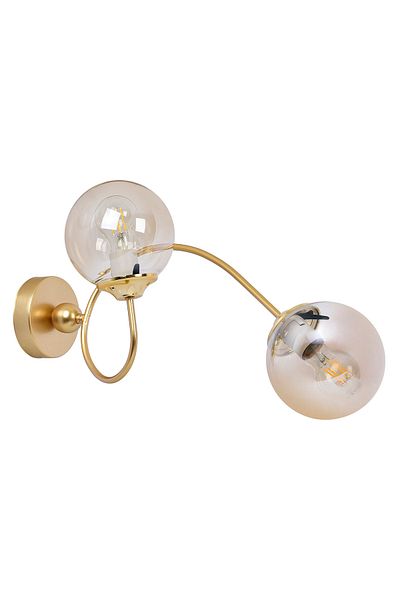 polataydinlatma Linda Luxury Glass Sconce (gold)
