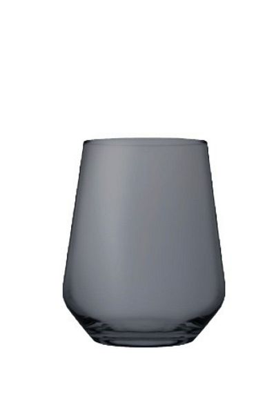Paşabahçe 41536 Allegra Gray Water Glass 425cc 6' Pcs
