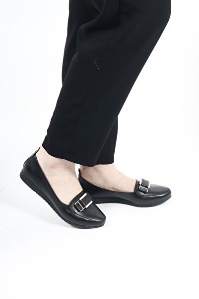 VERA LİFE Zlatne cipele sa špicastim vrhom, udobne, ženske Baletanke