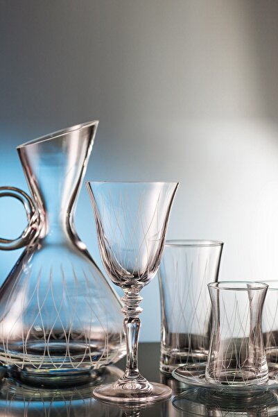 KCD Panora 61 Parça Cam Sofra Sunum Çeyiz Seti