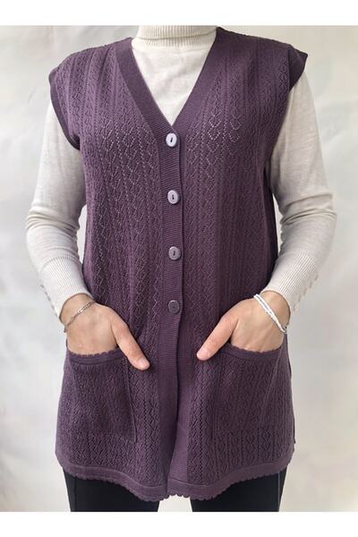 Nacar Anneler Günü Merserize Kısa Anne Yelek