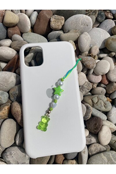 LOVELYCOLLECTİON Jelibonlu Yıldız Detay Telefon Charmı Telefon Askısı Telefon...