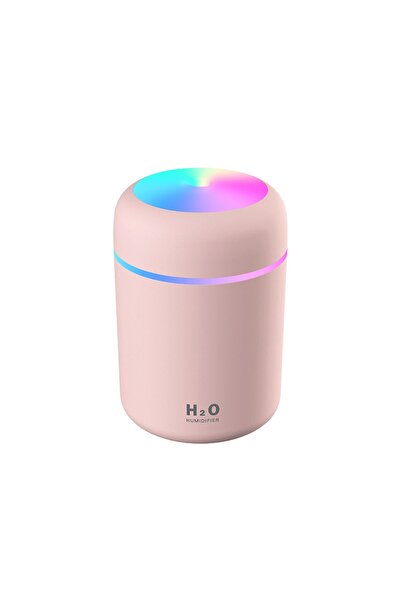 H2O Humidifier Hzl Işıklı Mini Oda Hava Nemlendirici Ve Taşınabilir Buhar Mak...