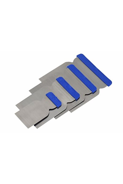 KÖKSAL Çelik Rötuş Spatula Metal Set 4'lü