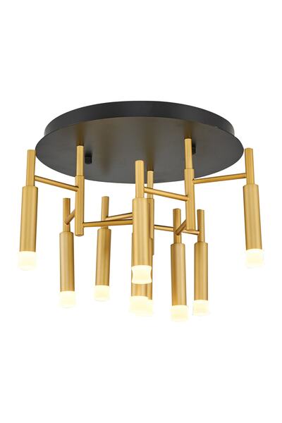 Özcan Aydınlatma 5579-9,03 9 Lu Plafonyer Avize Sarı