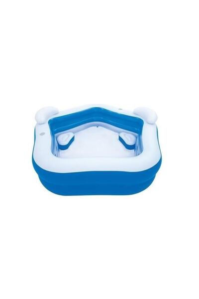 BESTWAY 54153 Beşgen Oturaklı Havuz 213x206cm