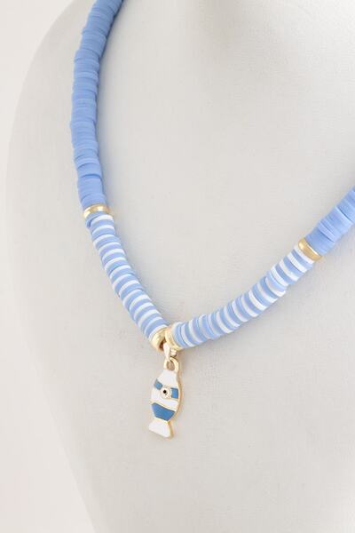 Sortie Aksesuar Balık Figürlü Fimo Kolye 026