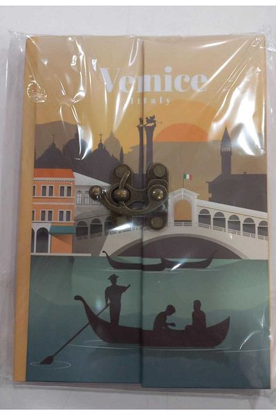 HAYDİMAYDİ Star 14x20 Locked Diary Book