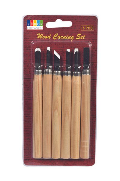 Südor Carving Knife Wood Carving Set of 6
