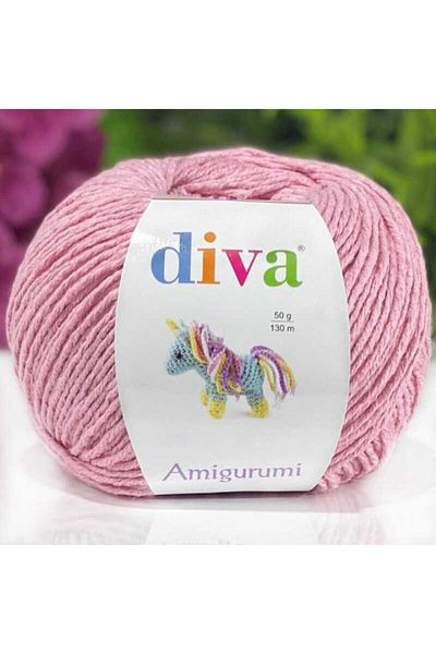 Diva İplik Divagurumi-2130 Ανοιχτό Ροζ