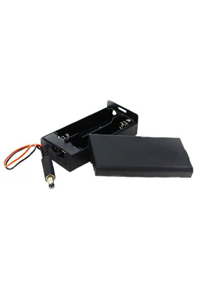 Motorobit 18650 2'li Jacklı Pil Yuvası - Kapaklı Ve Anahtarlı