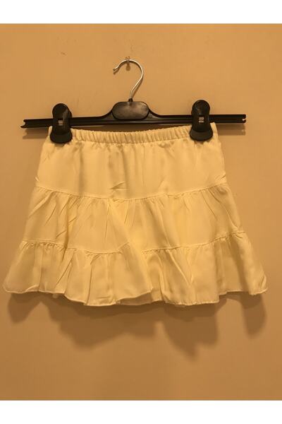 Pitti Kız Çocuk Krem Etek 92003 V