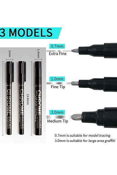 Vox Art Acrylic Chrome Marker 3 Mm