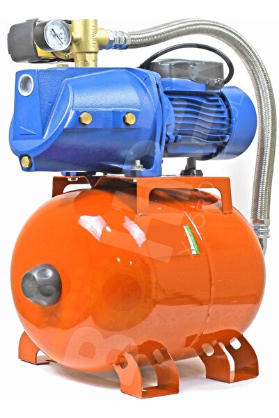 BÖHRER Jet100p 3 Kat 3 Daire 1 Hp 0.75 Kw 24lt Yatay Tanklı Ev Tipi Otomatik ...