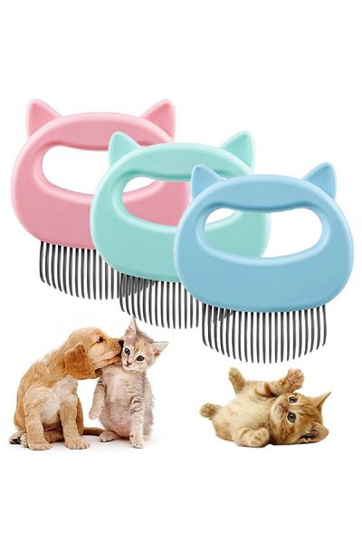 Mixpet 9.5x8.8 cm Cat Dog Hair Care Massage Comb
