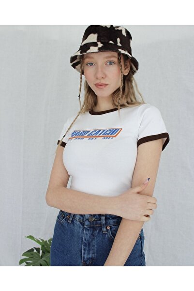 AS Anita Store Hard Catch Printed Crop Bustier