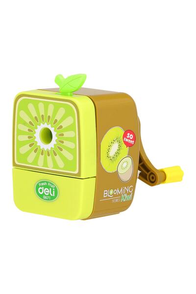 Deli 0671 Model Tabletop Pencil Sharpener Fruits