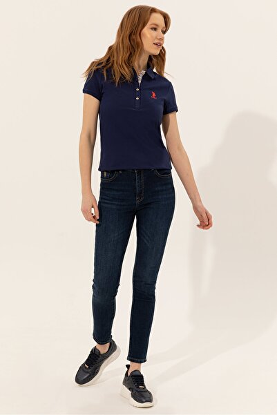 U.S. Polo Assn. Lacivert Kadın T-Shirt