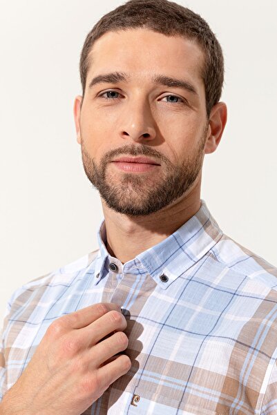 Pierre Cardin Чоловіча сорочка світло-блакитна G021Sz004.000.1369633