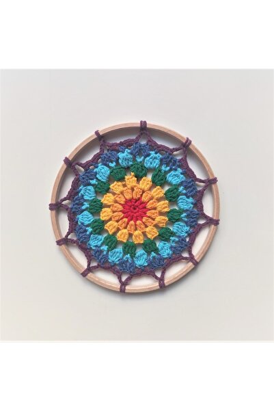 Yedi Renkli Mandala Duvar Süsü