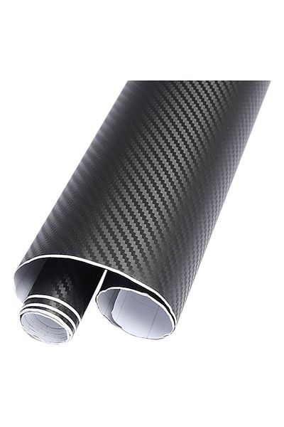 Fox Black Carbon Coated Foil With Air Channels 152cm X 30cm