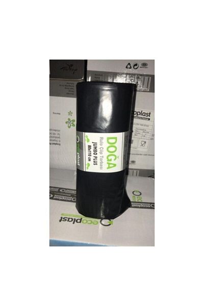 ECOPLAST Industrial Jumbo Garbage Bag Thick 750 gr 80x110 2 Rolls