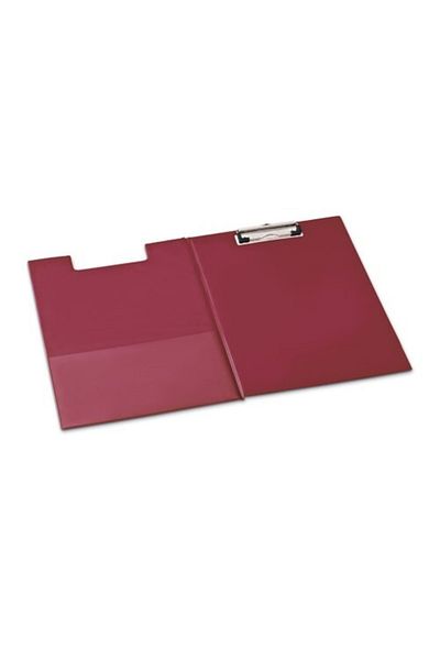 Mas Secretaryhood Biola Covered PVC Coated Claret Red