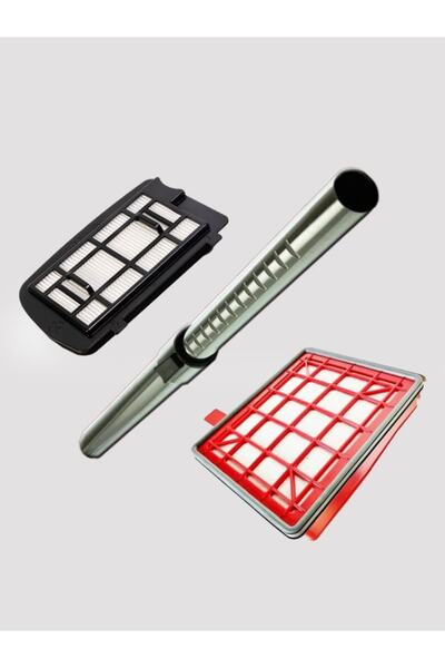 Marketto Set de filtre Hepa pentru recipientul de praf electronic turbo compatibil Fakir Ranger