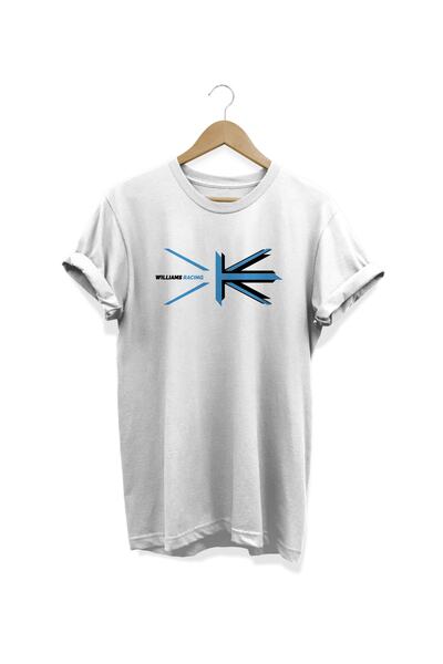 WİDİ Λευκό μπλουζάκι με στάμπα Williams Racing