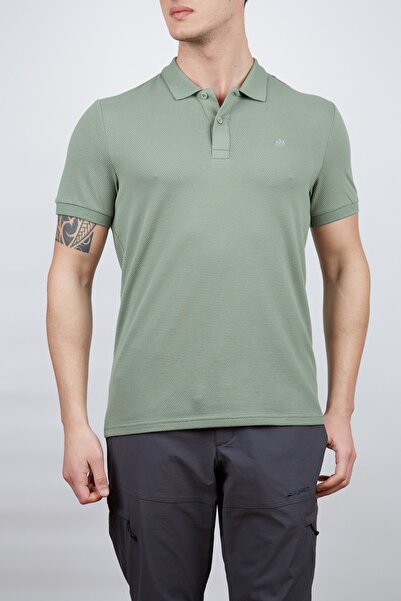 Alpinist Roc Men's Polo T-shirt Apple Green