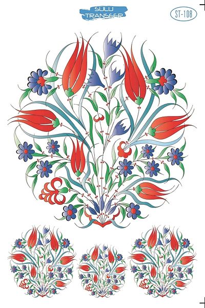 Ümraniye Hobi Sanat Water Transfer 25*35 Cm Stb-108