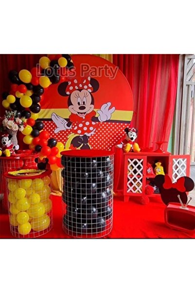 LOTUS PARTY 50 Pieces - Mickey Mouse Themed Balloon Chain Set ( Yellow - Red ...