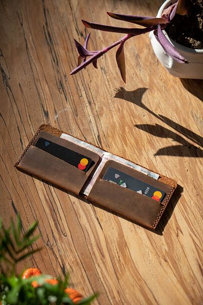 minimal X design محفظة Minimal X Coin - طابا كريزي