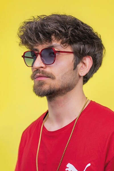 Focus On Frodo Red Sunglasses