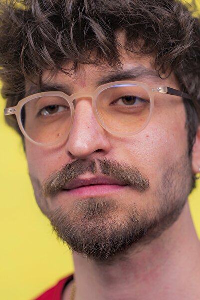 Focus On Wilson Matte Cream Blue Light Filtered Screen Glasses