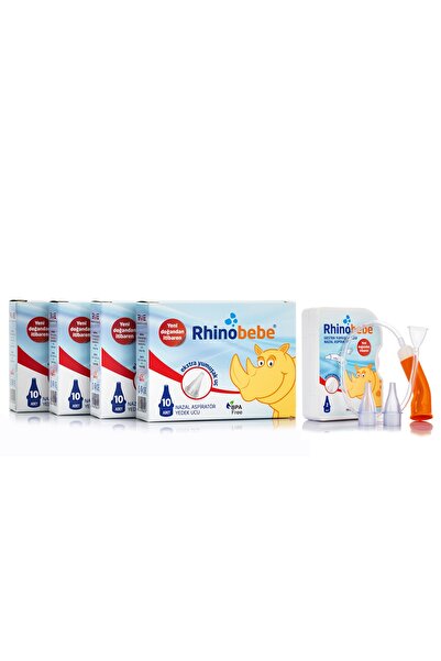 Rhinobebe Bebek Nazal Burun Aspiratörü Yedek Ucu ( 4 Kutu ) Aspiratör Skt: 07...